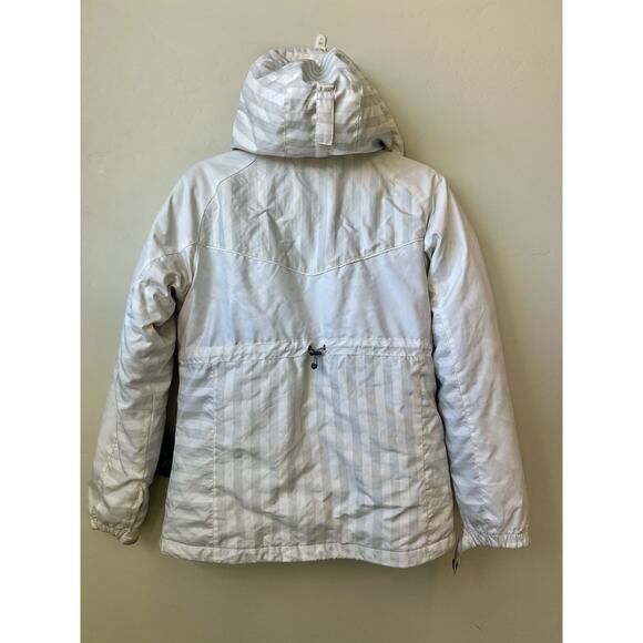 Vintage Body Glove Snow Tech, Sz M Jacket White Insulated Waterproof Coat - Picture 2 of 9